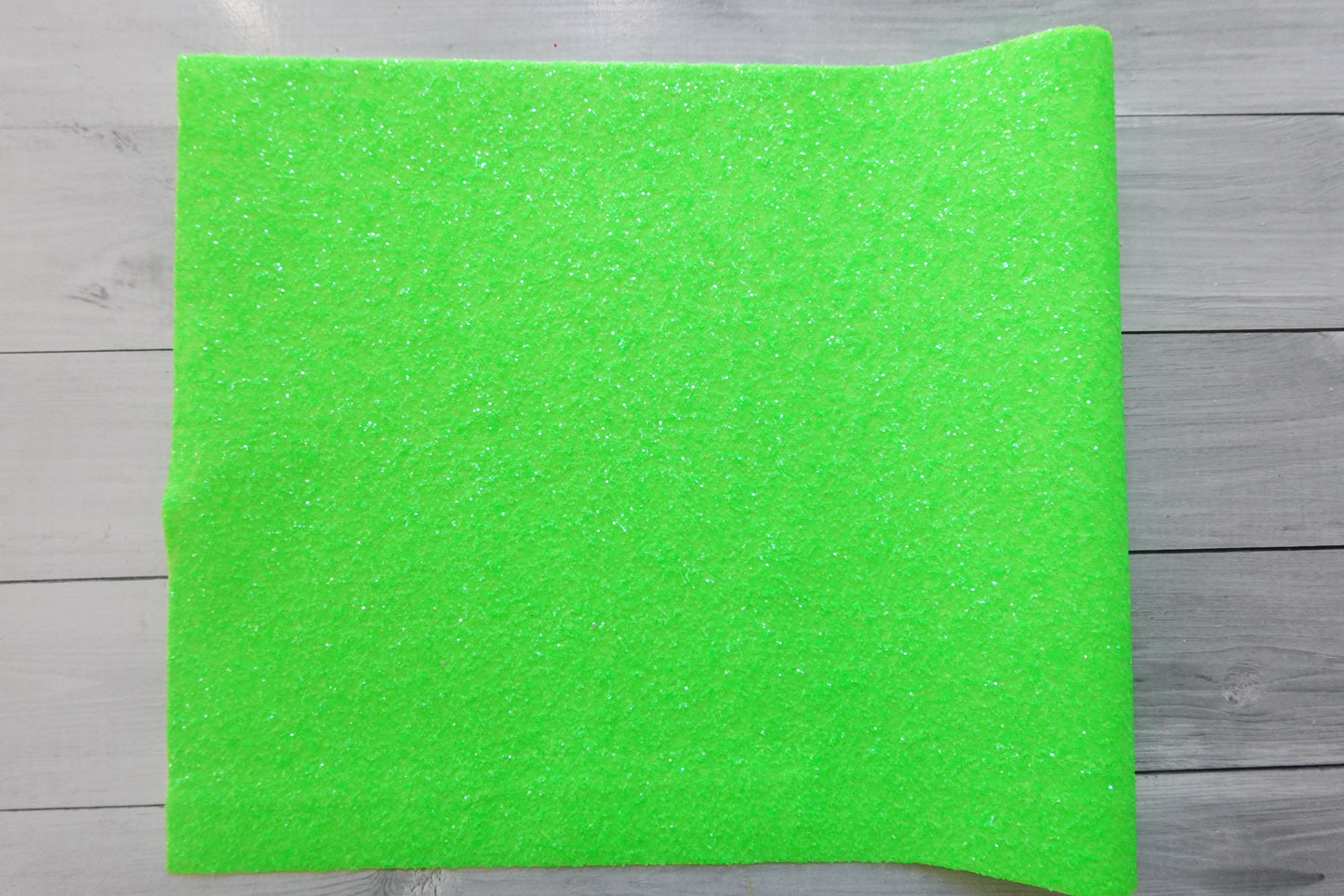 Neon green vinyl