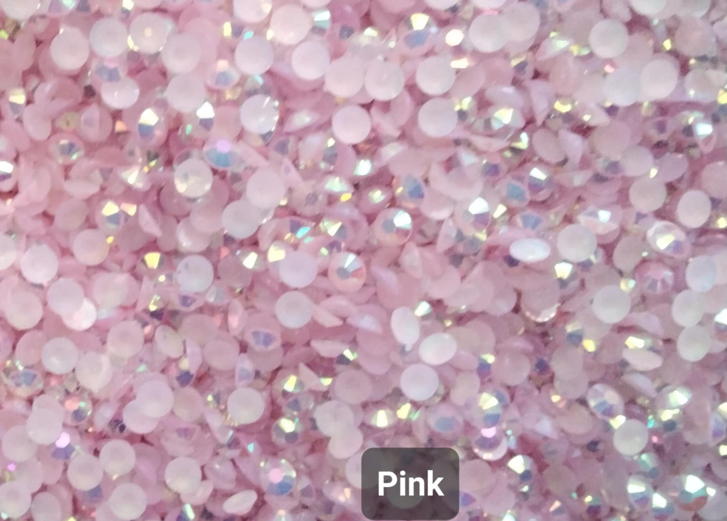 Pink Rhinestones