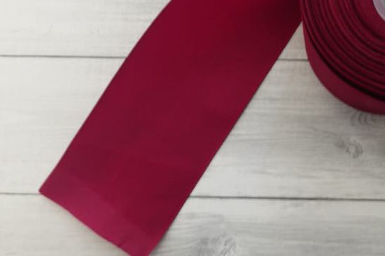 Burgundy ribbon 3"