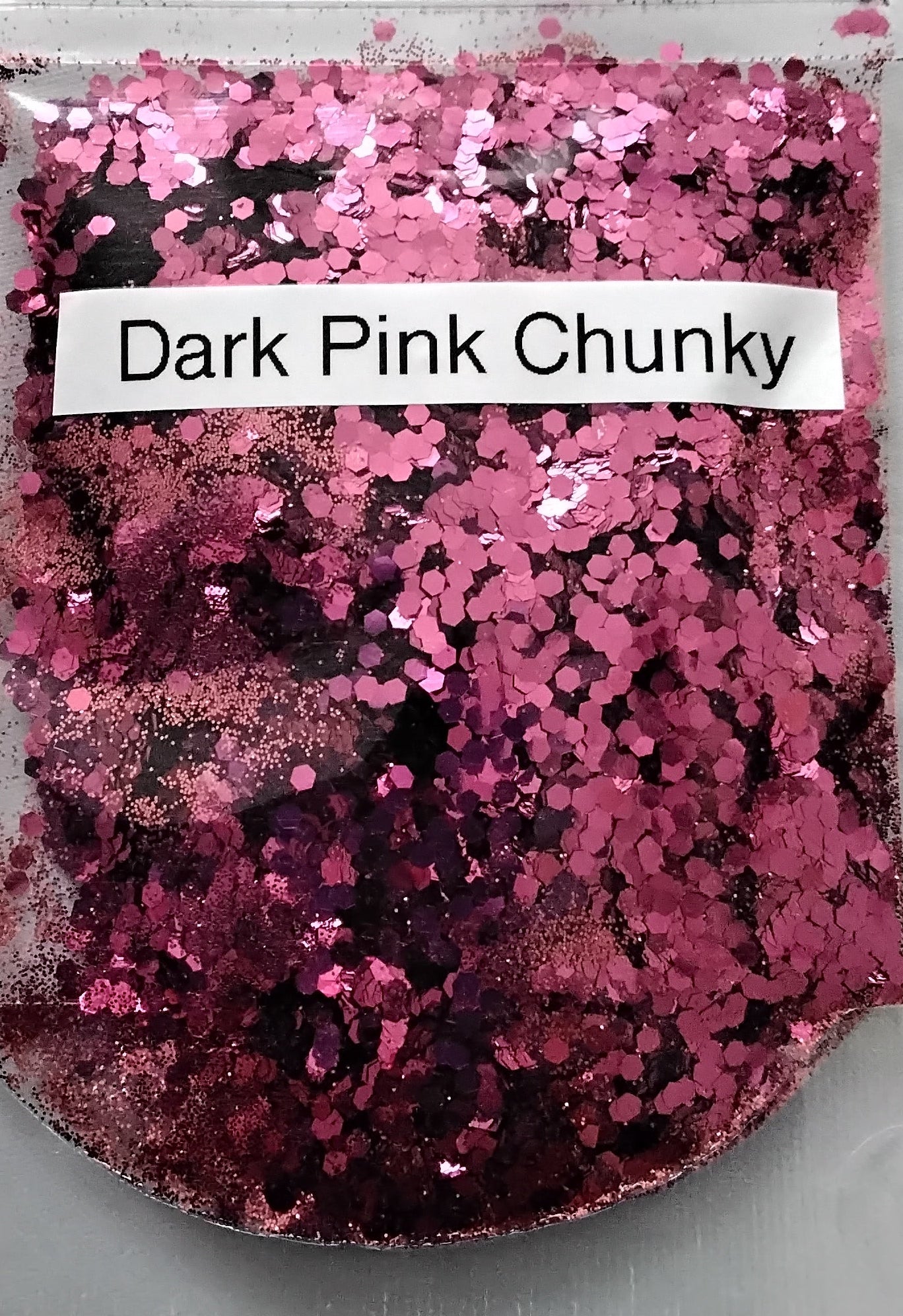 Dark pink chunky