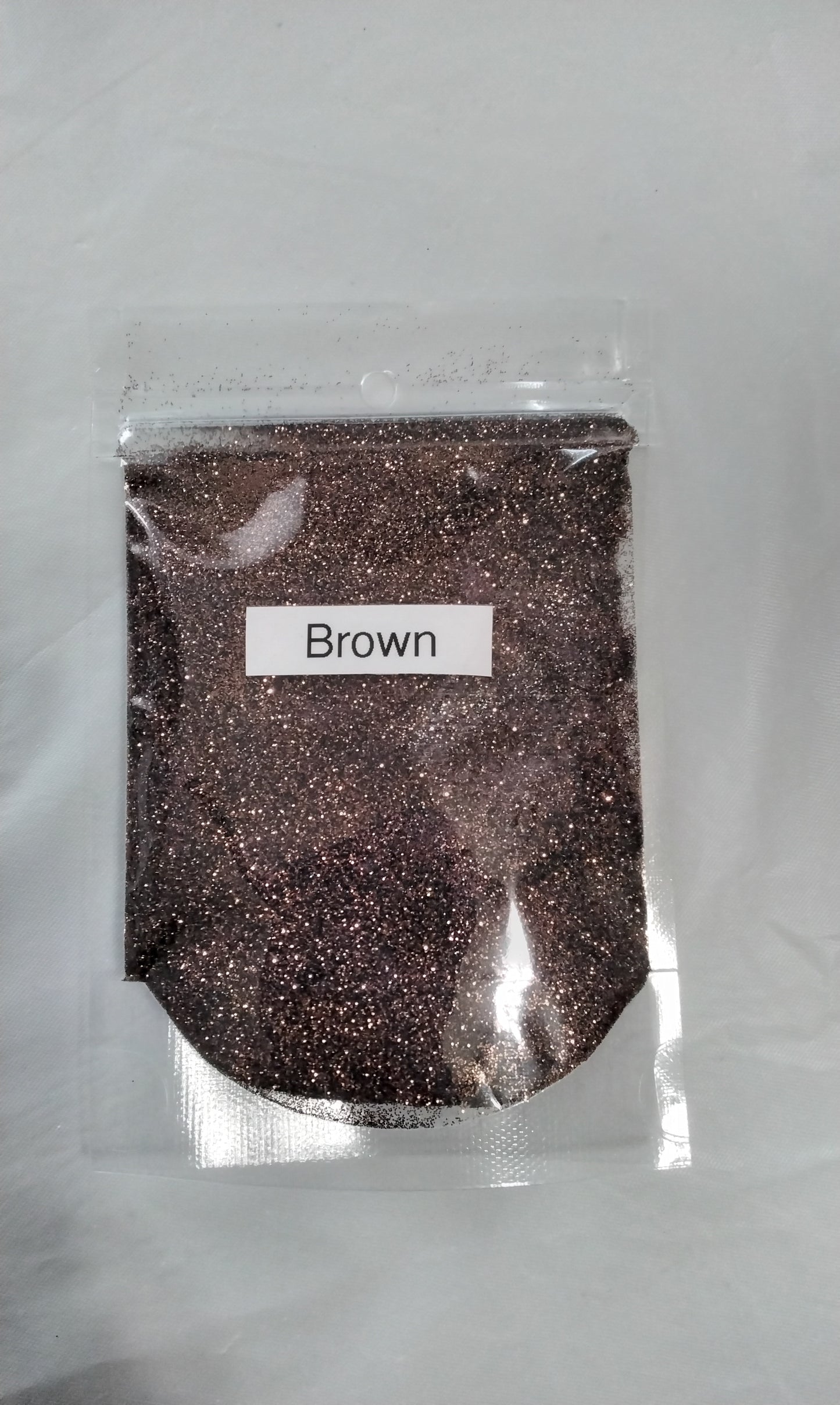 Brown glitter