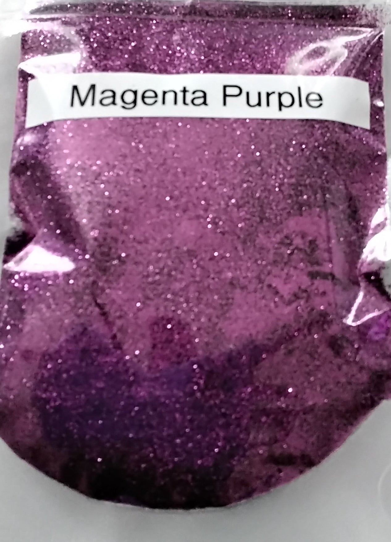 Magenta purple glitter