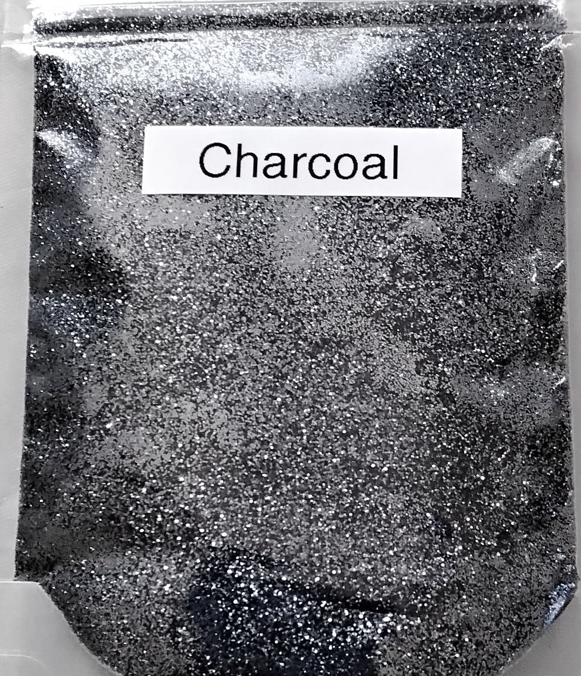 Charcoal glitter