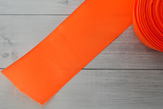 Neón Orange ribbon 3"