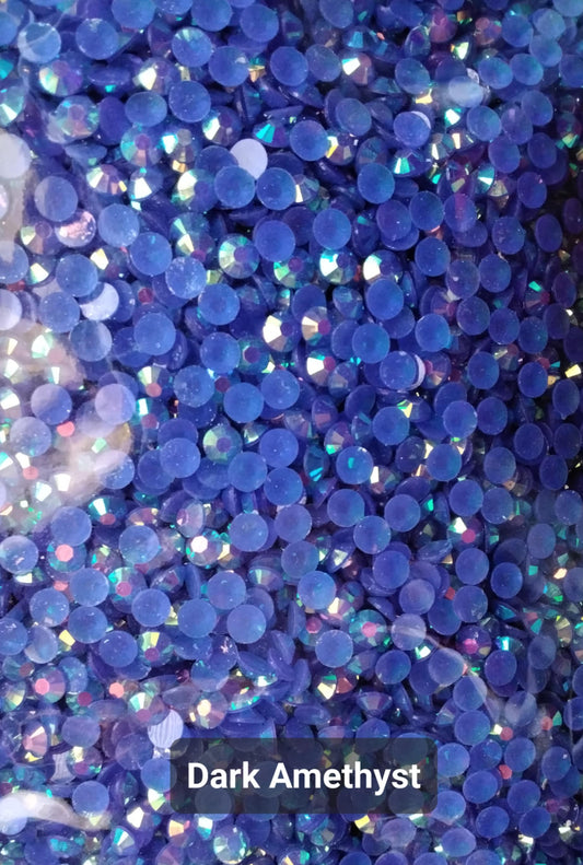 Dark Amethyst Rhinestones