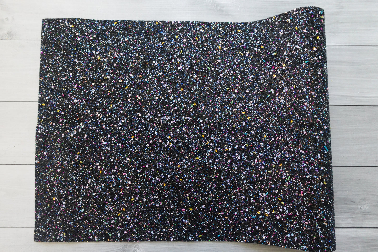 Mixed black vinyl