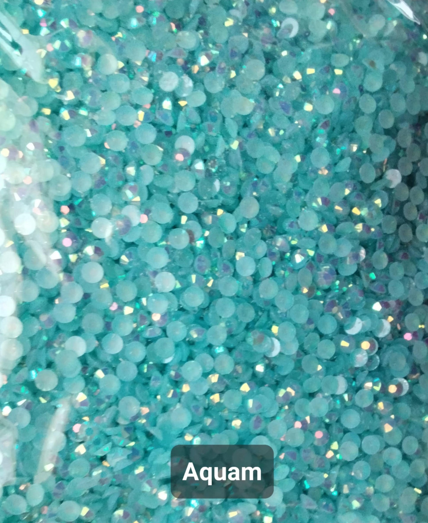Aquamarine Rhinestones