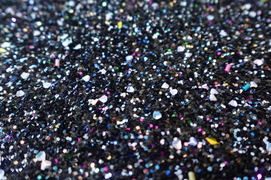 Mixed black vinyl