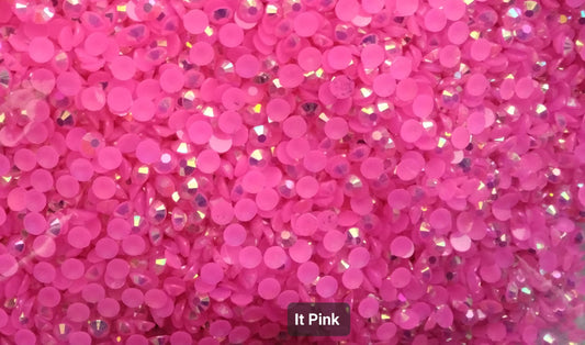 It Pink Rhinestones
