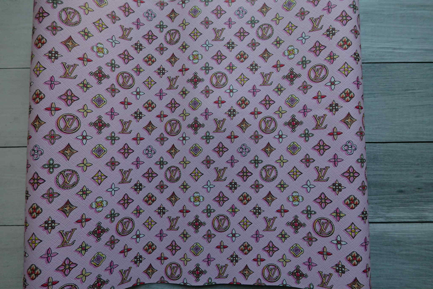 Lv pink vinyl