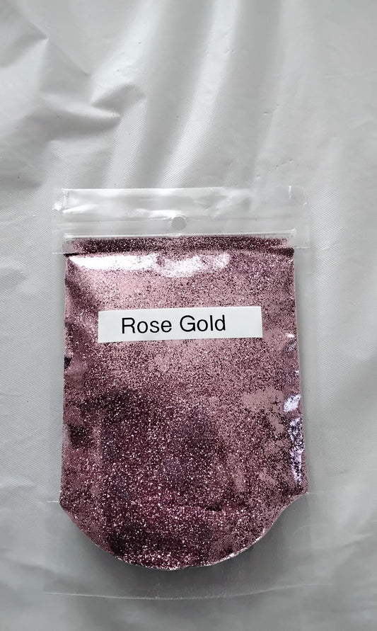 Rose Gold Glitter