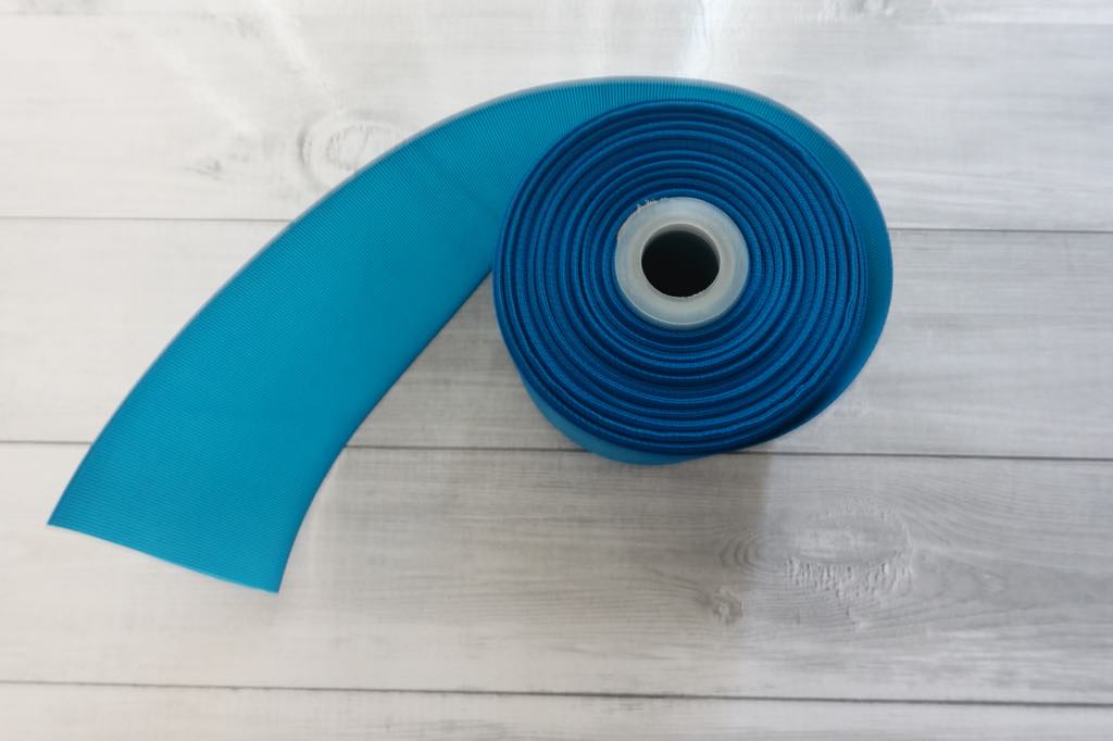 Turquoise   ribbon. 3"