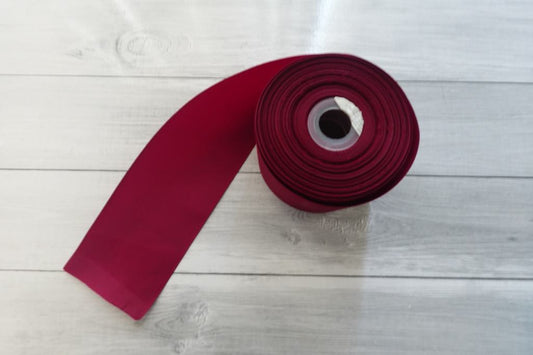Burgundy   ribbon   3"