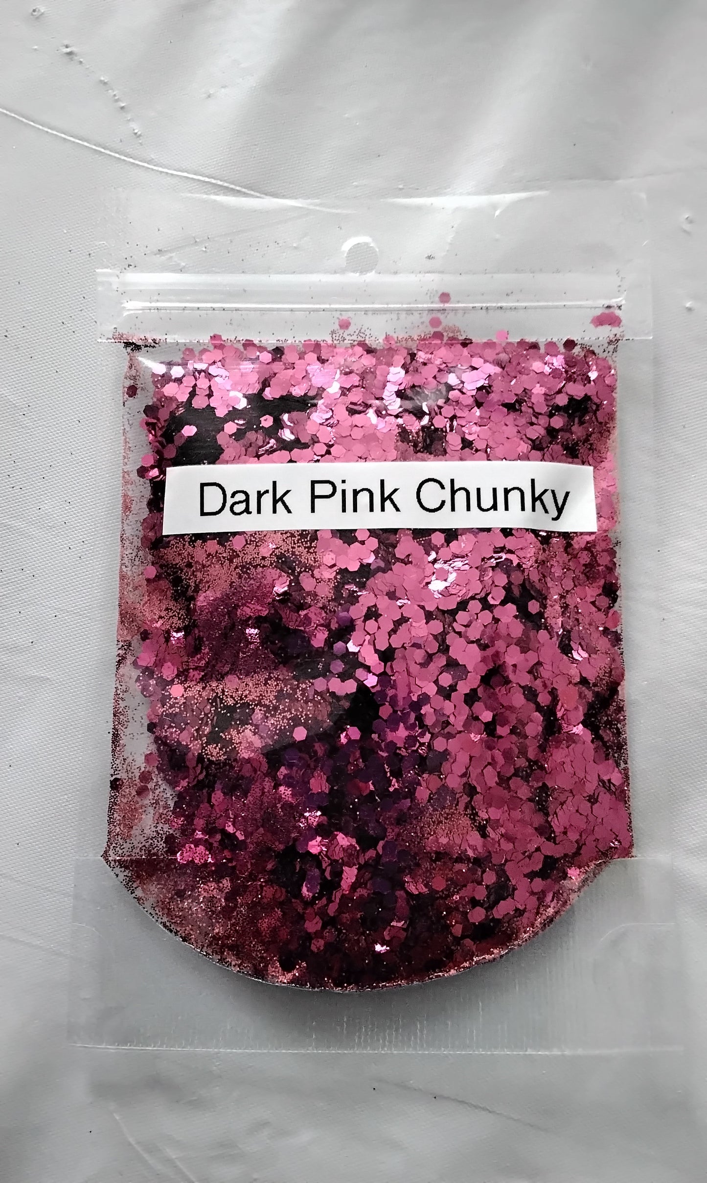 Dark pink chunky