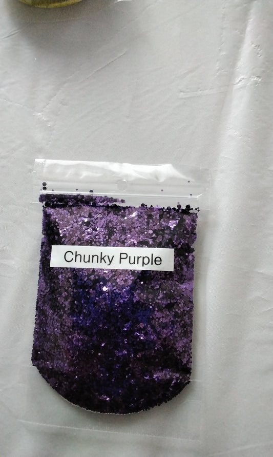 Chunky purple