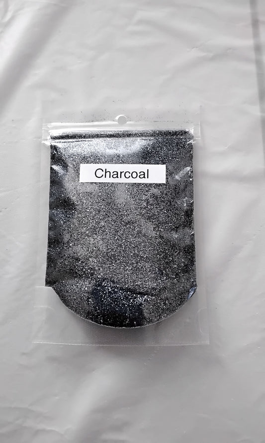 Charcoal   glitter
