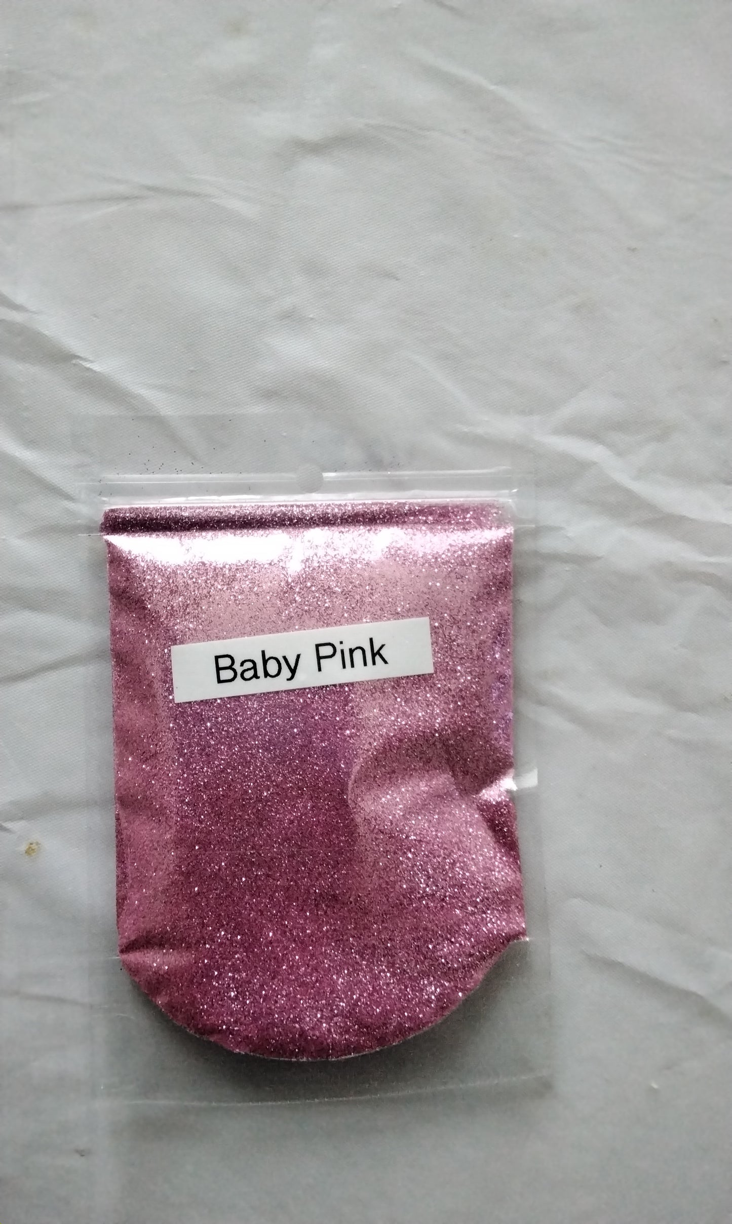 Baby pink  glitter