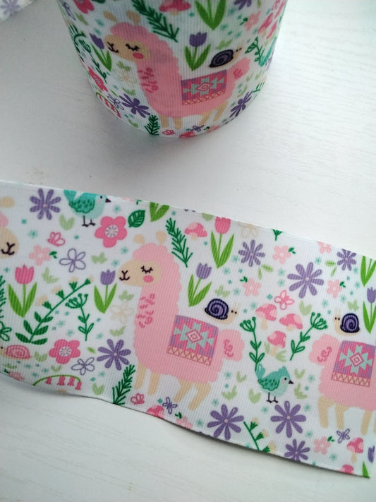 Llama   ribbon   3"