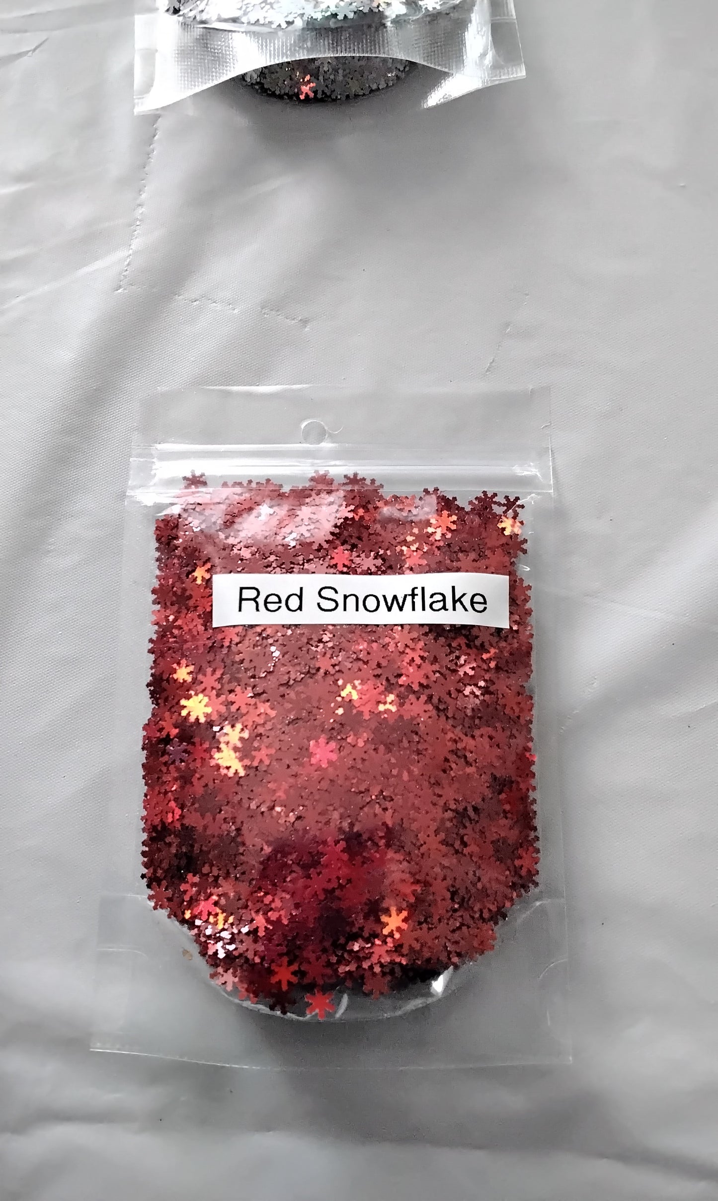 Red snowflake