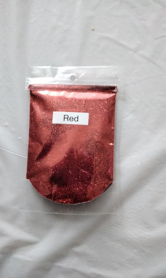 Red   glitter